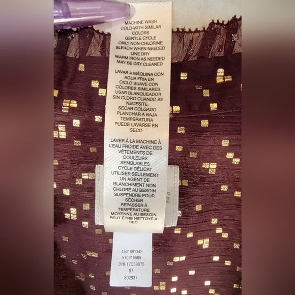 Sheer Blouse with Nice Details - Picture 6 of 8